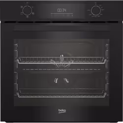 Beko BBIF12300B 60cm Built-In Single Fan Oven with AeroPerfect™, Medium, Electric, 72 L, 2300 W, 72 L, Variable rate grill