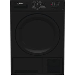 Indesit C YD C82 BBGL UK tumble dryer Freestanding Front-load 8 kg B Black