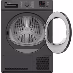 Hotpoint C HD C82 GGGD UK tumble dryer Freestanding Front-load 8 kg B Graphite - Additional view 4