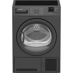 Hotpoint C HD C92 GGGD UK tumble dryer Freestanding Front-load 9 kg B Graphite