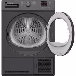 Hotpoint C HD C92 GGGD UK tumble dryer Freestanding Front-load 9 kg B Graphite