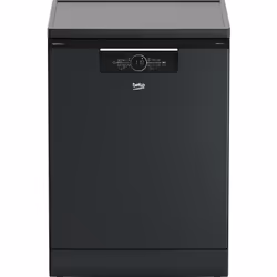 Beko bPRO 500 BDFN36540PA Freestanding Full Size Dishwasher with PowerIntense, Touch, LCD, 1.3 m, 1.6 cm, Cold, 2.5 cm