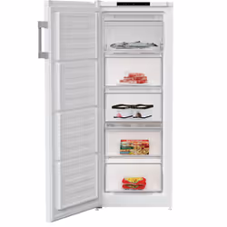 Blomberg FNM455W Freestanding Tall Frost Free Freezer with Food Protector