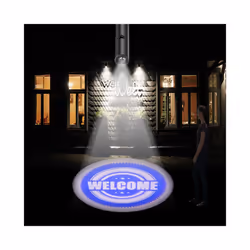 LED Projection Lamp Advertising Lights WELCOME Or MERRY CHRISTMAS Logo - Welcome