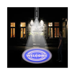 LED Projection Lamp Advertising Lights WELCOME Or MERRY CHRISTMAS Logo - Welcome