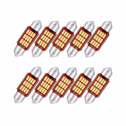 10PC C5W LED Canbus Festoon 31mm 36mm 39mm 41mm car Bulb Interior Reading - 36MM
