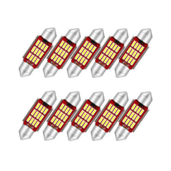 10PC C5W LED Canbus Festoon 31mm 36mm 39mm 41mm car Bulb Interior Reading - 31MM