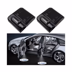 2pcs NEW Wireless Led Car Door Welcome Laser Projector Logo Ghost Shadow - for Nissan
