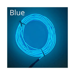 1M/2M/3M/5M Car Interior Atmosphere Lamp Welcome  Door Lights Auto LED - 3M USB Drive, Blue