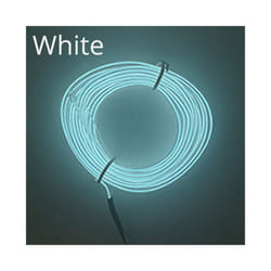 1M/2M/3M/5M Car Interior Atmosphere Lamp Welcome  Door Lights Auto LED - 3M Cigarette Drive, White