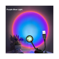Mini sunset light net red sunset light floor-to-ceiling photo projection - Rainbow 185mm