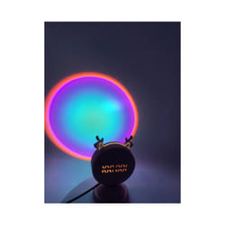 Mini sunset light net red sunset light floor-to-ceiling photo projection - rainbow fawn