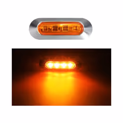 ) LED Side Marker Indicator Car Lights Front Rear Tail Clearance Lamp DC - Blue(10PCS