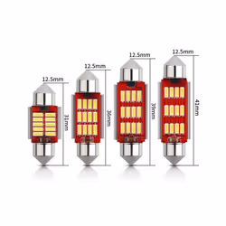 10pcs Canbus New IC 12V C5W C10W Led Bulb 31mm 36mm 39mm 41mm Car Festoon - 31mm