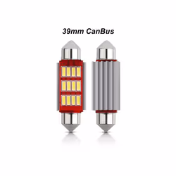 10pcs Canbus New IC 12V C5W C10W Led Bulb 31mm 36mm 39mm 41mm Car Festoon - 39mm