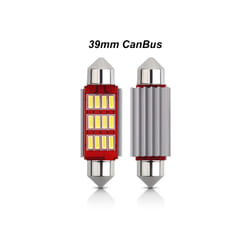 10pcs Canbus New IC 12V C5W C10W Led Bulb 31mm 36mm 39mm 41mm Car Festoon - 39mm