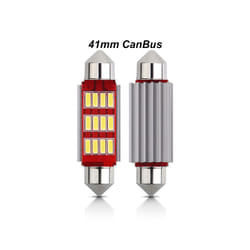 10pcs Canbus New IC 12V C5W C10W Led Bulb 31mm 36mm 39mm 41mm Car Festoon - 41mm