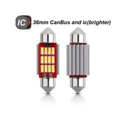 10pcs Canbus New IC 12V C5W C10W Led Bulb 31mm 36mm 39mm 41mm Car Festoon - 36mm-ic