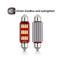 10pcs Canbus New IC 12V C5W C10W Led Bulb 31mm 36mm 39mm 41mm Car Festoon - 41mm-ic