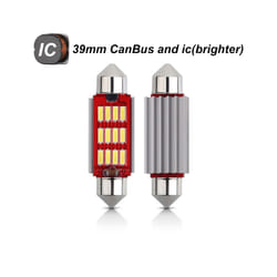 10pcs Canbus New IC 12V C5W C10W Led Bulb 31mm 36mm 39mm 41mm Car Festoon - 39mm-ic