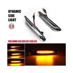 Led Dynamic Side Marker Turn Signal Light Sequential Blinker For BMW E84 - Dynamic Crystal T10