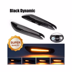 Led Dynamic Side Marker Turn Signal Light Sequential Blinker For BMW E84 - Super Quality Pin