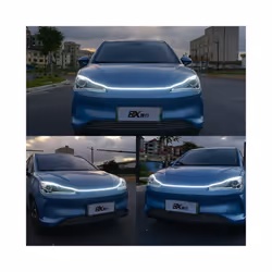 , Blue) LED Car Hood Lights Strip Universal Auto Decorative Atmosphere Lamps - 200cm (78 inch