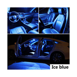 Canbus LED Interior Light Kit For Citroen C1 C2 C3 C4 C5 C6 C8 Grand - C-Elysee 11PCS, ice blue