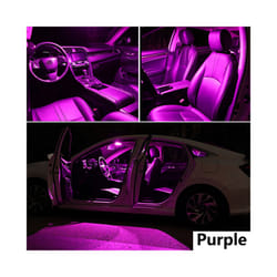 10PCS, purple) Canbus LED Interior Light Kit For Citroen C1 C2 C3 C4 C5 C6 C8 Grand - C3 (02-09