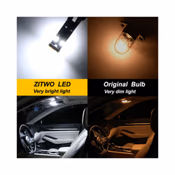 10PCS, purple) Canbus LED Interior Light Kit For Citroen C1 C2 C3 C4 C5 C6 C8 Grand - C3 (02-09