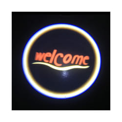 1PC Universal Car Door Led Welcome Laser Projector Logo Ghost Shadow Night - Welcome