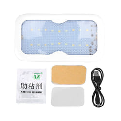 Car-styling Universal 2 Modes Car Reading Light Vehicle Roof Ceiling Lamp - WHITE