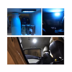 Car-styling Universal 2 Modes Car Reading Light Vehicle Roof Ceiling Lamp - Gray