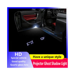 2pcs LED HD Logo For Polestar 1 Polestar 2 Car Door Light Projector Ghost - 2 Star And Letters