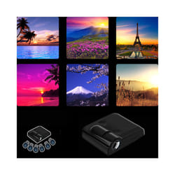 16pcs~6pcsProjection Lamp Sheet Background Projector Light Pictures Reusable - DD 6PCS