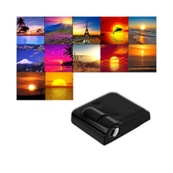 16pcs~6pcsProjection Lamp Sheet Background Projector Light Pictures Reusable - CC DD12PCS