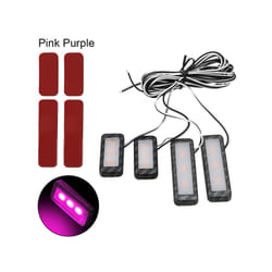 Car Styling Auto Atmosphere Lamp Decorative Lights LED Car Inner Bowl - PURPLE