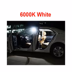 For BMW X1 E84 F48 X2 F39 X3 E83 F25 X4 F26 X5 E53 E70 F15 F85 X6 E71 - X5 E70 07-13 12PCS, 6000K White