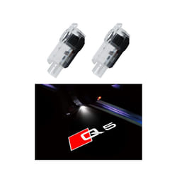 2pcs Led Car Door Welcome Lights for Audi A1 A3 8P 8V A4 A5 A6 A7 A8 Q3 - For Q5