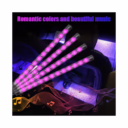 Automotive Interior Decorative Lights LED Car Foot Light 24/36/48/72 LED - 48LED USB Remote