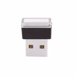 Mini USB Light LED Modeling Car Ambient Light Neon Interior Light Car - WHITE