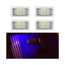 For Tesla Model 3 Y S X Ultra-bright Interior LED Lighting Bulbs Kit Accessories - 2PCS, blue