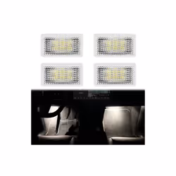 For Tesla Model 3 Y S X Ultra-bright Interior LED Lighting Bulbs Kit Accessories - 8PCS, White
