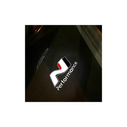 Car Door Light For Hyundai N Logo N Line N Performance Logo Light Welcome - 2pcs one pack, NPerformance