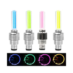 New Mountain Wire Motorcycle Bike Lights Wheels Decorative Ambient Lights - 1pc-Red