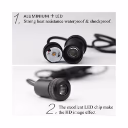 2Pcs Universal Car Door LED Projector Customized Lights for Hyundai ix35 - 2PCS, G