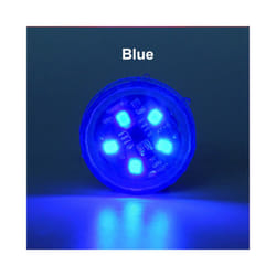 Universal LED Car Door LED Warning Lights Safety Anti-collision Lights - DEEP BLUE