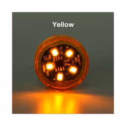 Universal LED Car Door LED Warning Lights Safety Anti-collision Lights - Yellow