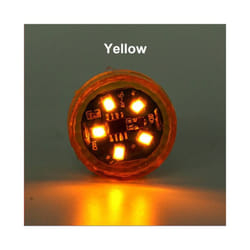 Universal LED Car Door LED Warning Lights Safety Anti-collision Lights - Yellow
