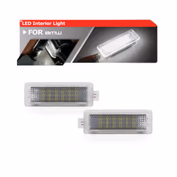 2PCs 18-SMD Led Courtesy Door Light Luggage Footwell Step Welcome Light